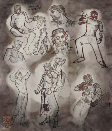 Dorian Sketches 1